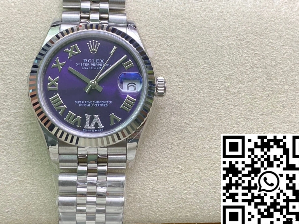 M178274-0088 EW Factory 31MM Dial Purple Datejust Rolex 1106